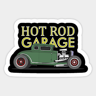 Hot Rod Classic Car Sticker